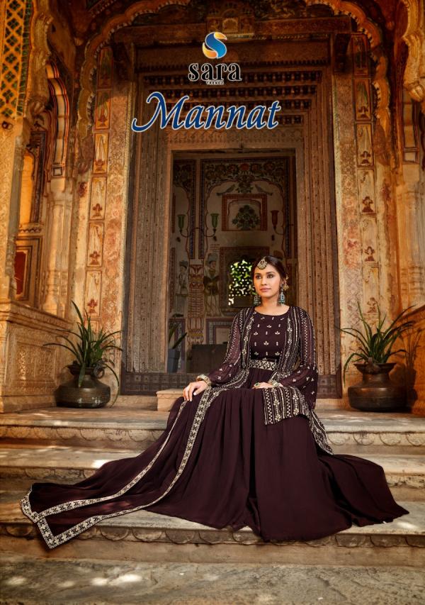 Sara Mannat Wedding Wear Embroidery Suit Collection